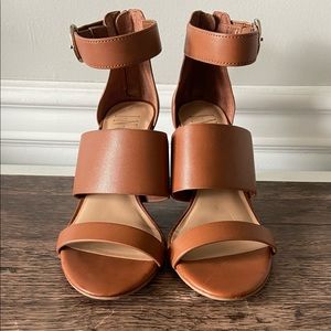 INC Gavi Strappy Cone Heel Sandals 6.5